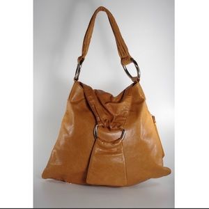 HOBO International BACALL Leather Shoulder Bag